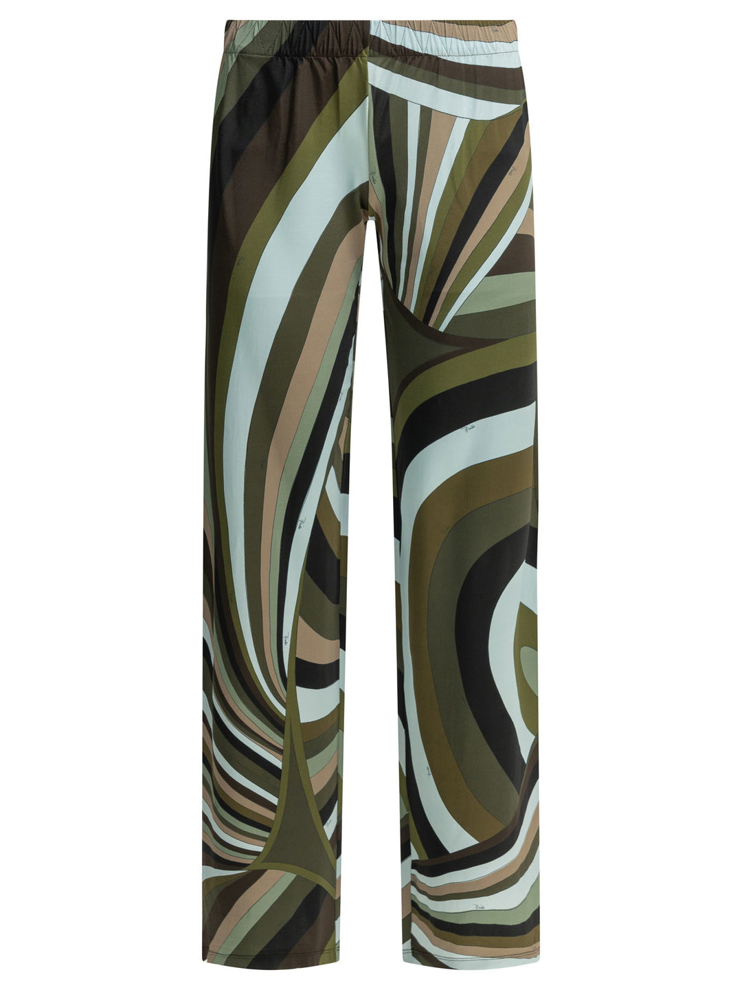 Pucci Iride Trousers - Verde | fed733fdd8327cc63cb87710944595dd769d08ba