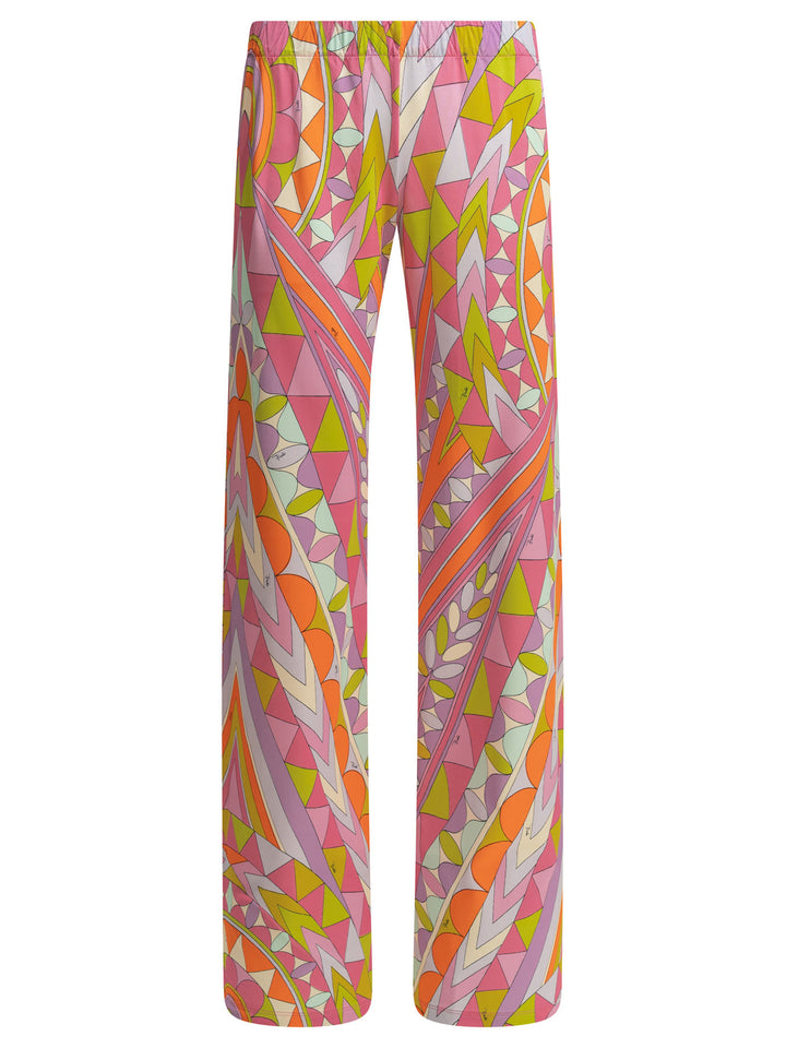 Pucci Manuba Trousers - Multicolor | 87c458bb63aec494e9625eceffc8a52bcd0a2343