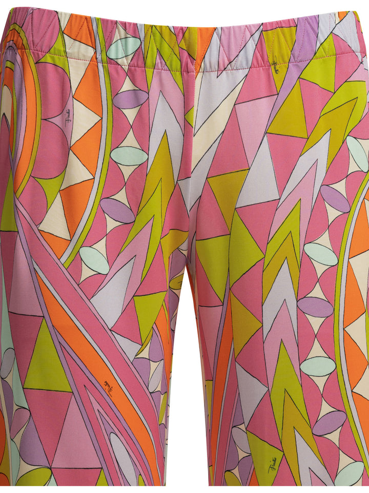 Pucci Manuba Trousers - Multicolor | 9711a936079a8193131229fb8801b919d16cdfe2