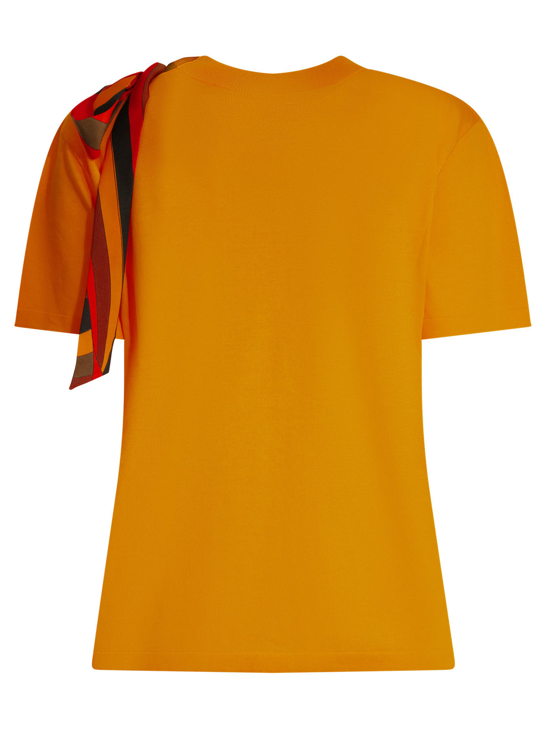 Pucci Knitted Crew Neck T-Shirt T-shirts - Arancione | d127fdeee12d384a6627e4de86910f587464bd8a