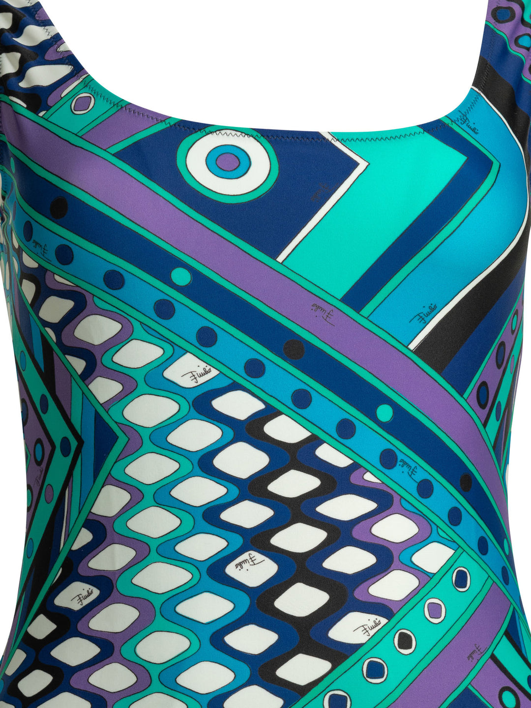 Pucci Vivara Swimwear - Blu | 2c31878903e1ed102518c91d8a30c593d78aae87
