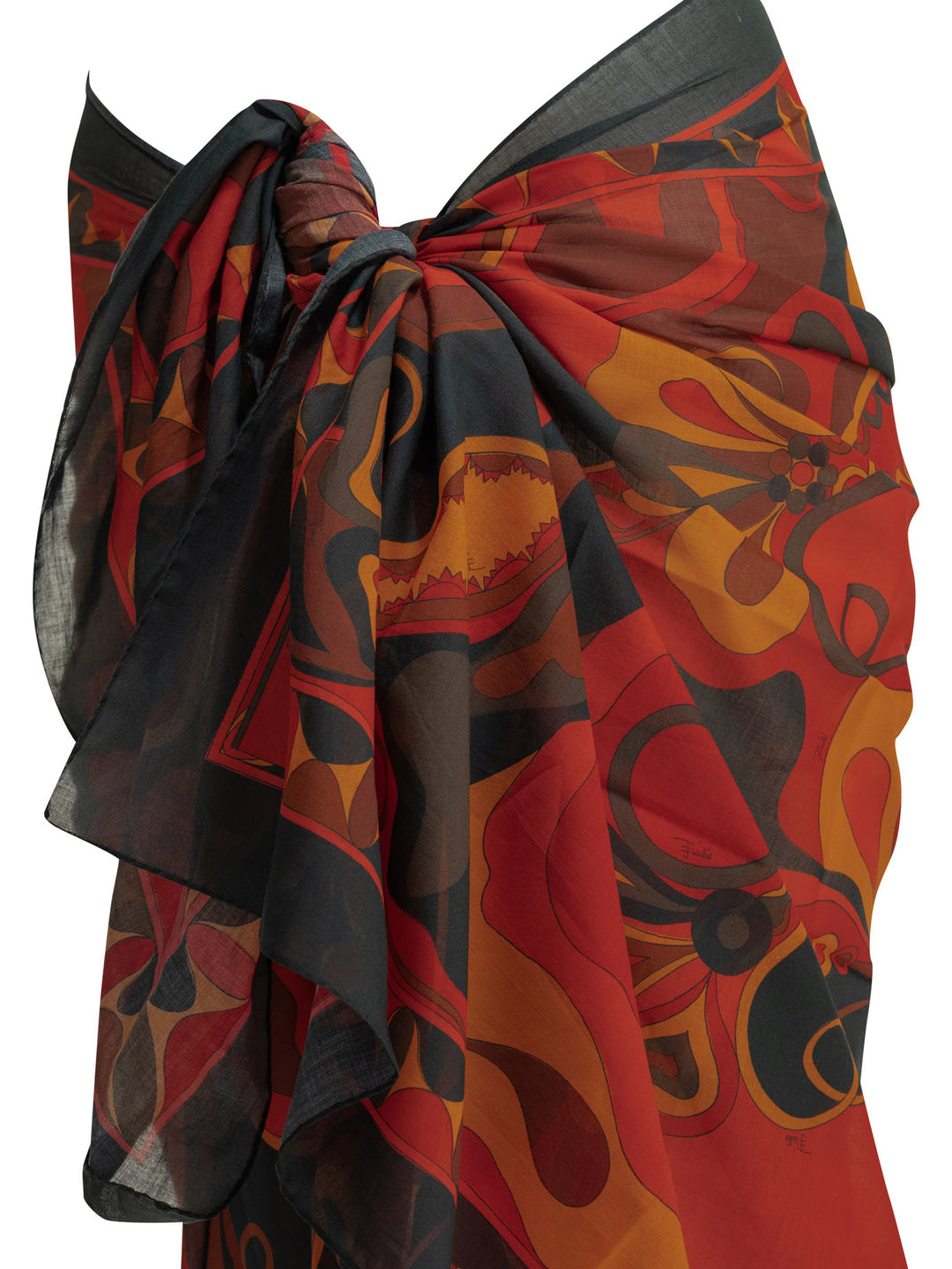 Pucci Orchidee Swimwear - Rosso | 0805b0e21026201f6a756c3c1467213b8301b22a