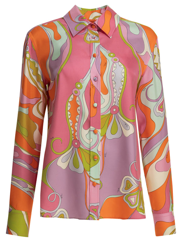 Orchidee Shirts Multicolor