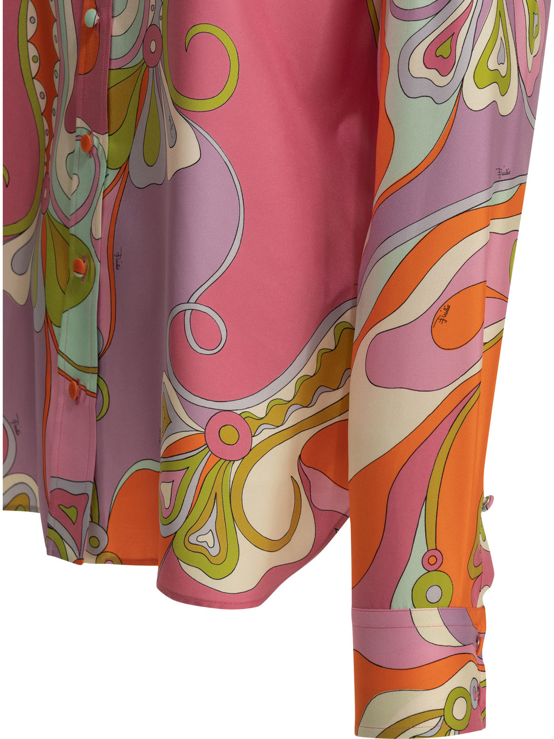 Pucci Orchidee Shirts - Multicolor | f35d9ee836e11b22c80aead4a818bb881670ef09