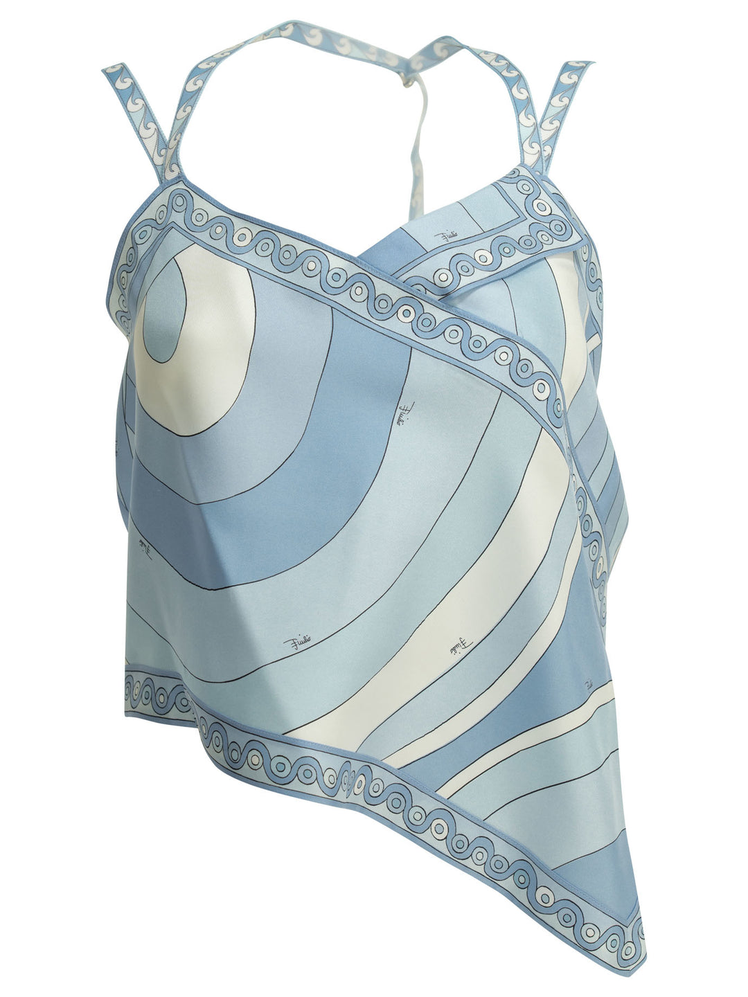 Pucci Iride Top - Light blue | 6a487683851a340fe903a16a5c0cd0cef115ce4e