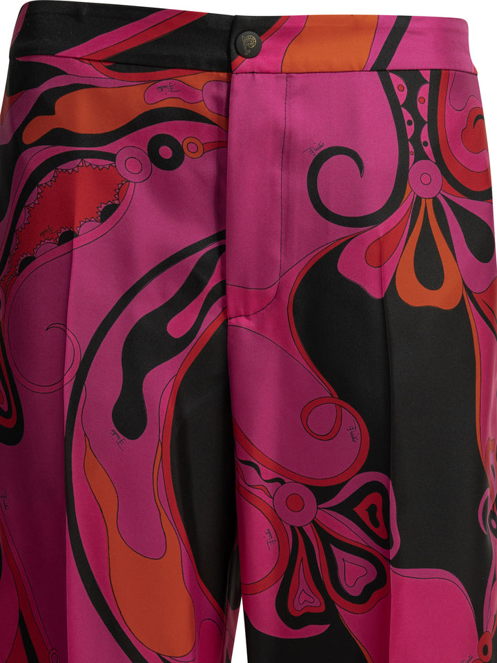 Pucci Orchidee Trousers - Fucsia | c31da3bd107223c28dfe9e951b941b2ae348813f