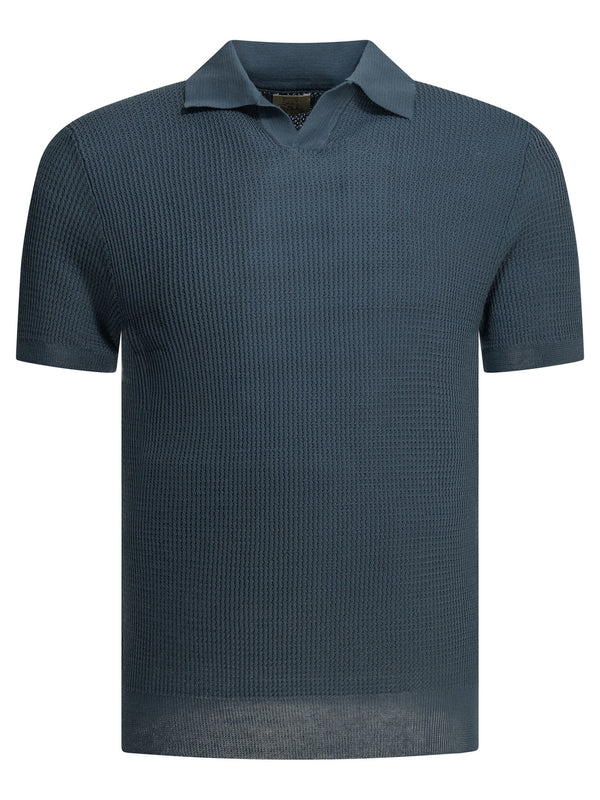 Mercedes 300 Polo Shirts Blu