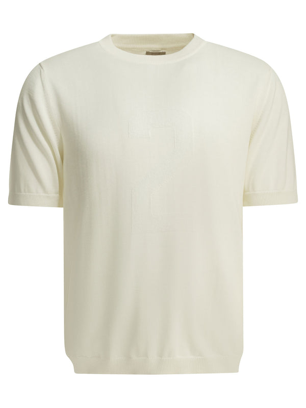 T-Crown T-Shirts Bianco