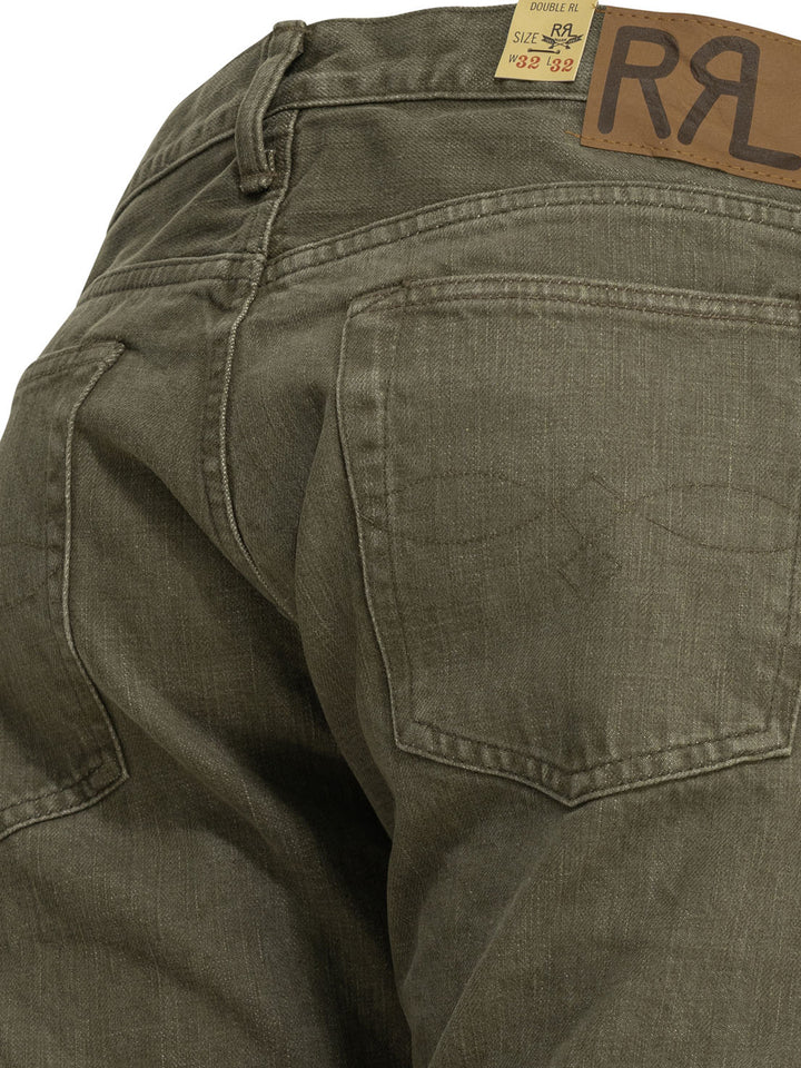 Rrl By Ralph Lauren Olive Jeans - Verde | 720fe0c24eb665d23d50fbcbf98e23172df129aa