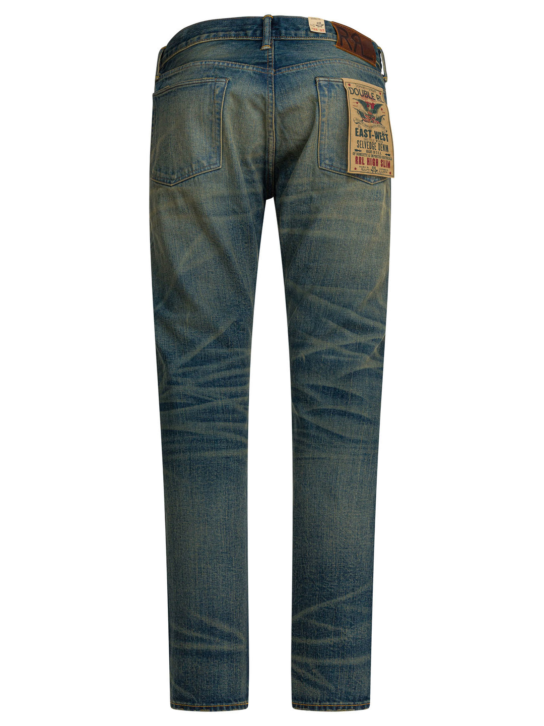 Rrl By Ralph Lauren Straight-Leg Jeans - Blu | 6a615283288396716833a7d8768ab28ff04a32e0