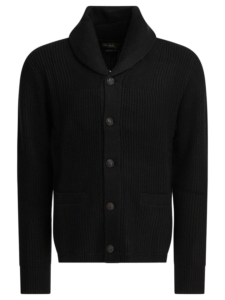 Rrl By Ralph Lauren Cashmere Cardigan Knitwear - Nero | eb5cb9b91a1b5c4169ddf42ef855042ea13377b6