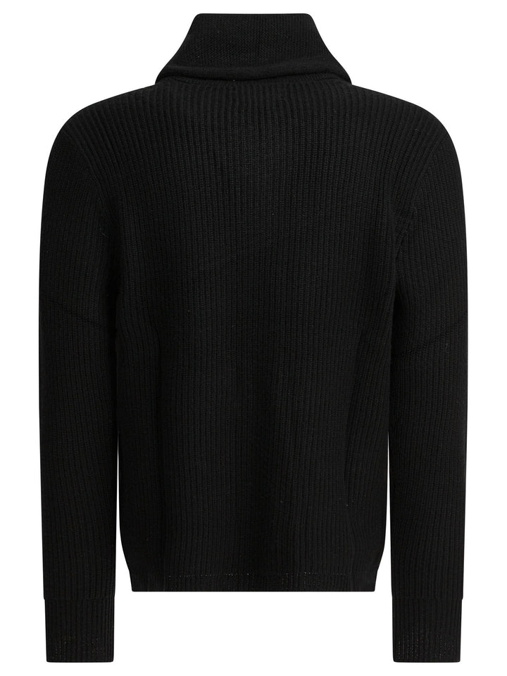 Rrl By Ralph Lauren Cashmere Cardigan Knitwear - Nero | 4257d991435c703a39d8dc8598e6ef6726a82697