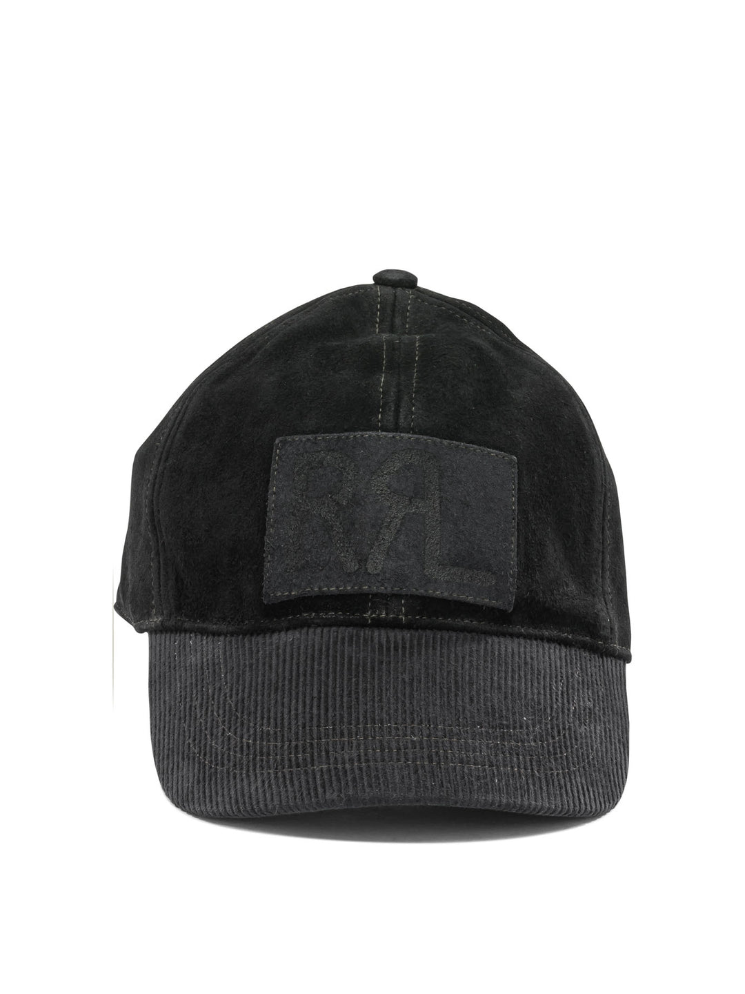 Rrl By Ralph Lauren Suede Baseball Cap Cappelli - Nero | 596b0681d6424cef5766c2fee072013eff492885