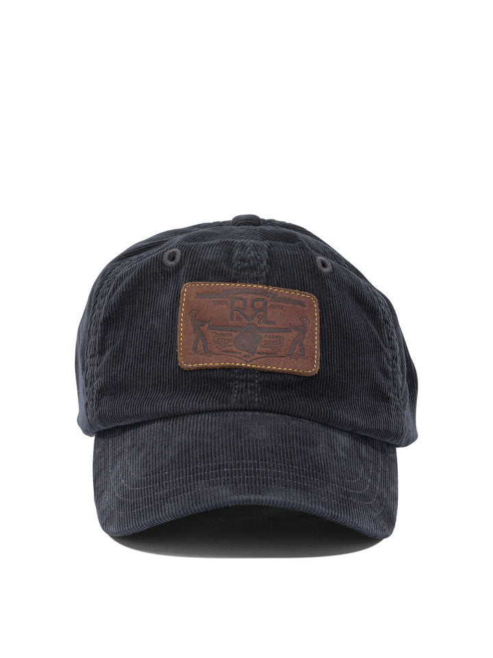 Rrl By Ralph Lauren Corduroy Baseball Cap Cappelli - Nero | 7f71196f41294b79ab9a98f85d241b457fd573e7