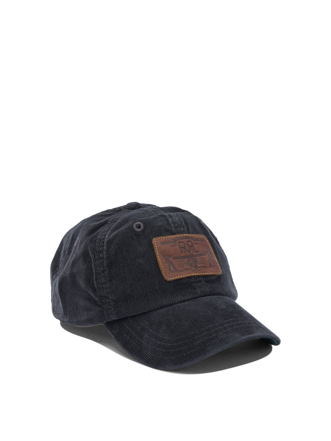 Rrl By Ralph Lauren Corduroy Baseball Cap Cappelli - Nero | 43b06c3b35c1ce2ea713f804dbb47931e1d4a63c