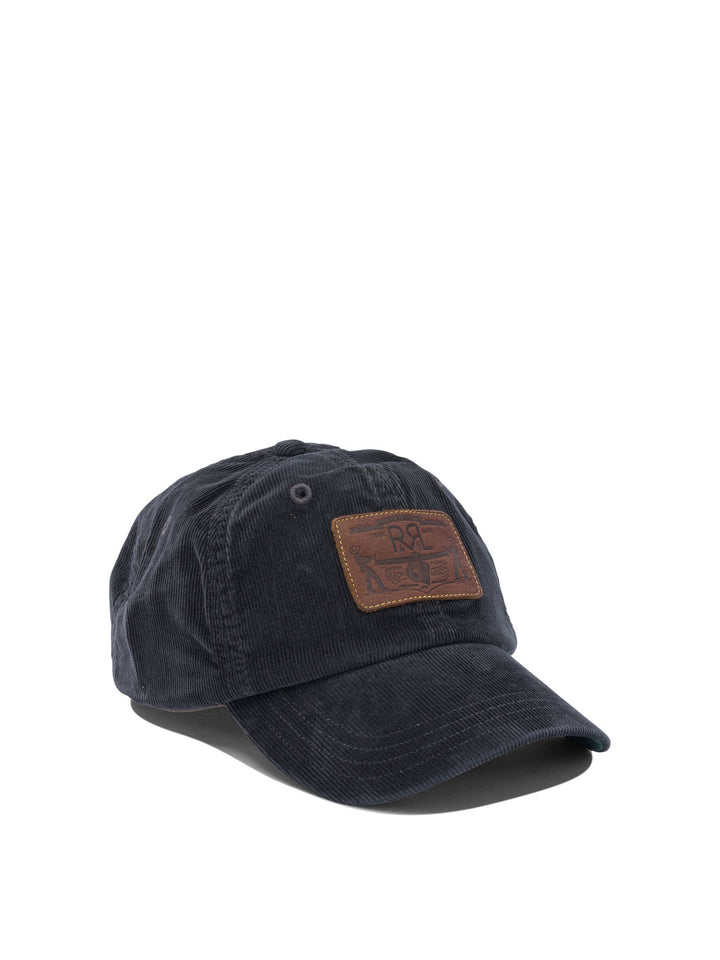 Rrl By Ralph Lauren Corduroy Baseball Cap Cappelli - Nero | 43b06c3b35c1ce2ea713f804dbb47931e1d4a63c