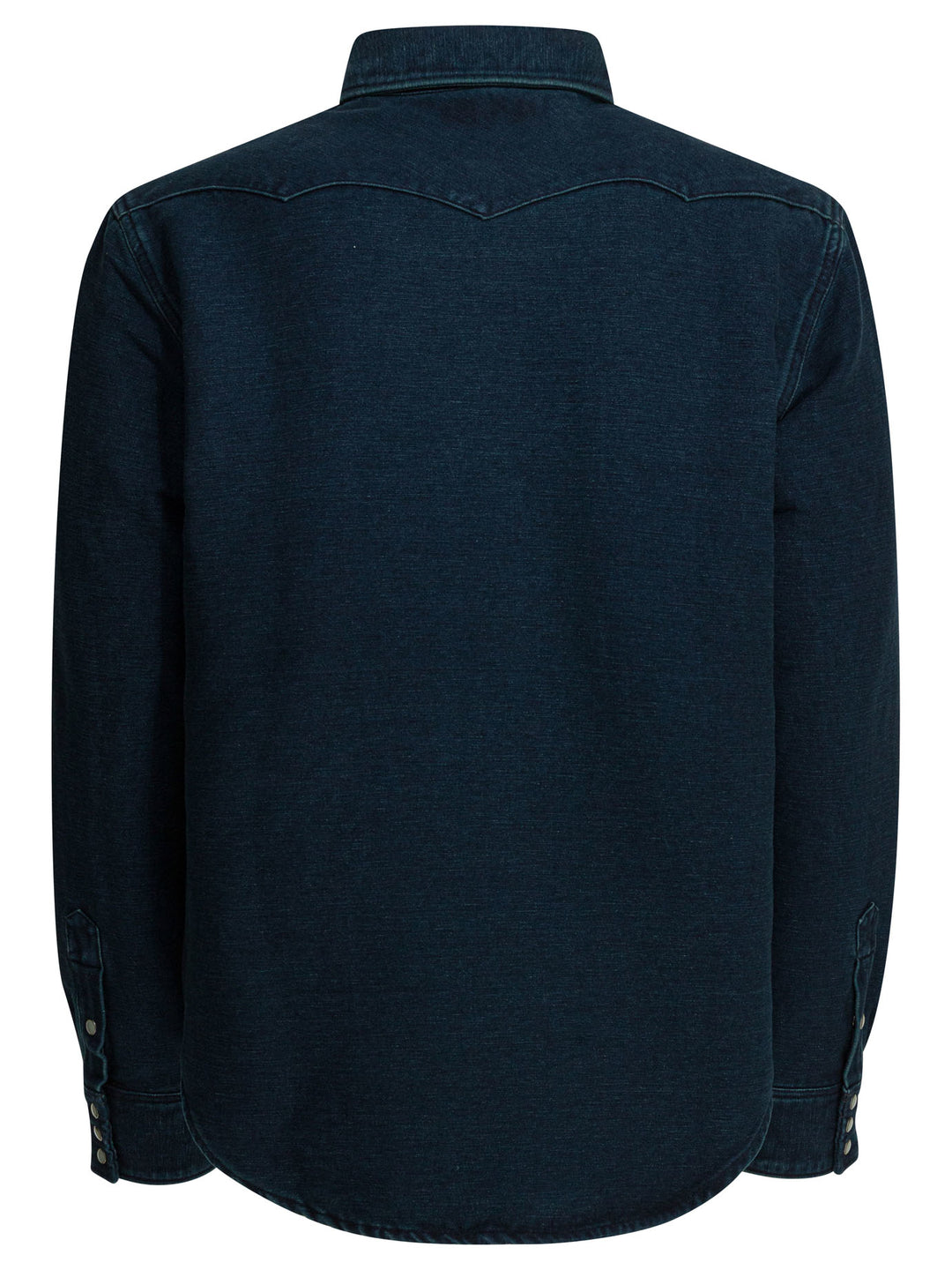 Rrl By Ralph Lauren Indigo Suede Western Shirt Shirts - Blu | 5cf113027f4ba19de9e1ea94ba59b06e4d3b56b9
