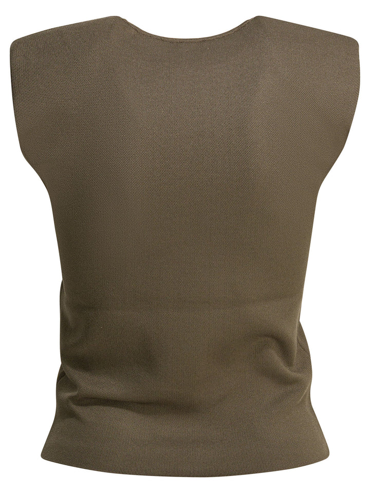Sa Su Phi Silk Sleeveless Top Top - Verde | cb8bed1a7d22a9deff9ab9cd65faafe7b52c2d61
