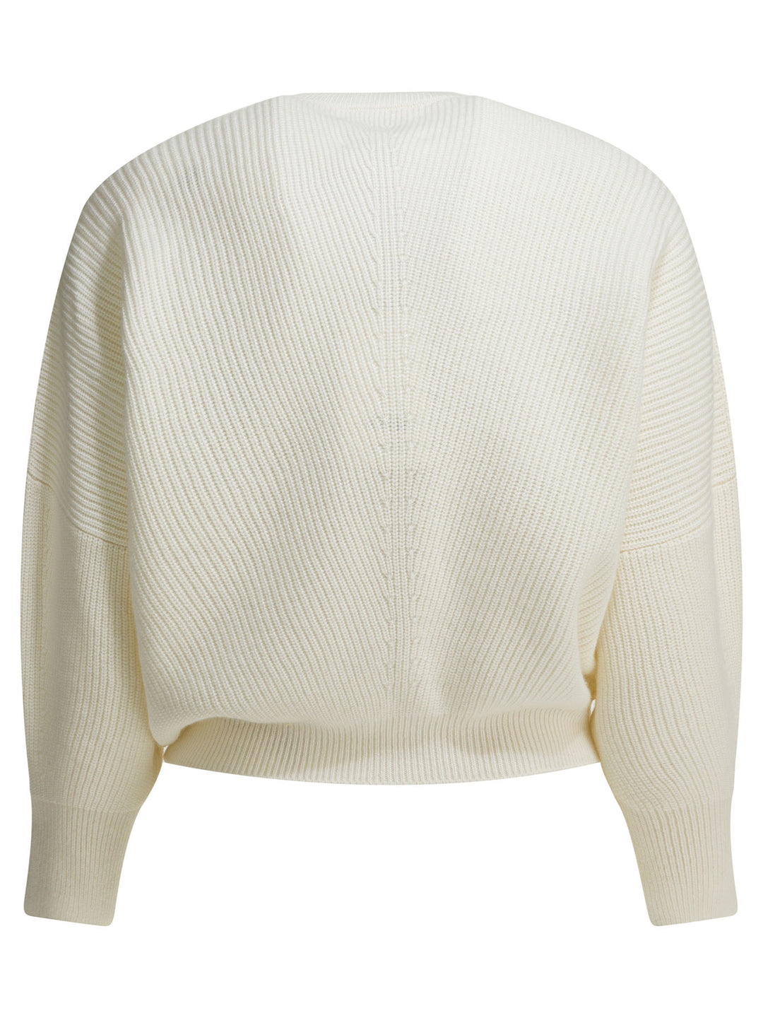 Sa Su Phi Cashmere Crewneck Sweater Knitwear - Bianco | 237b6cdf2e208598aae120a43a7e52a329a9987e