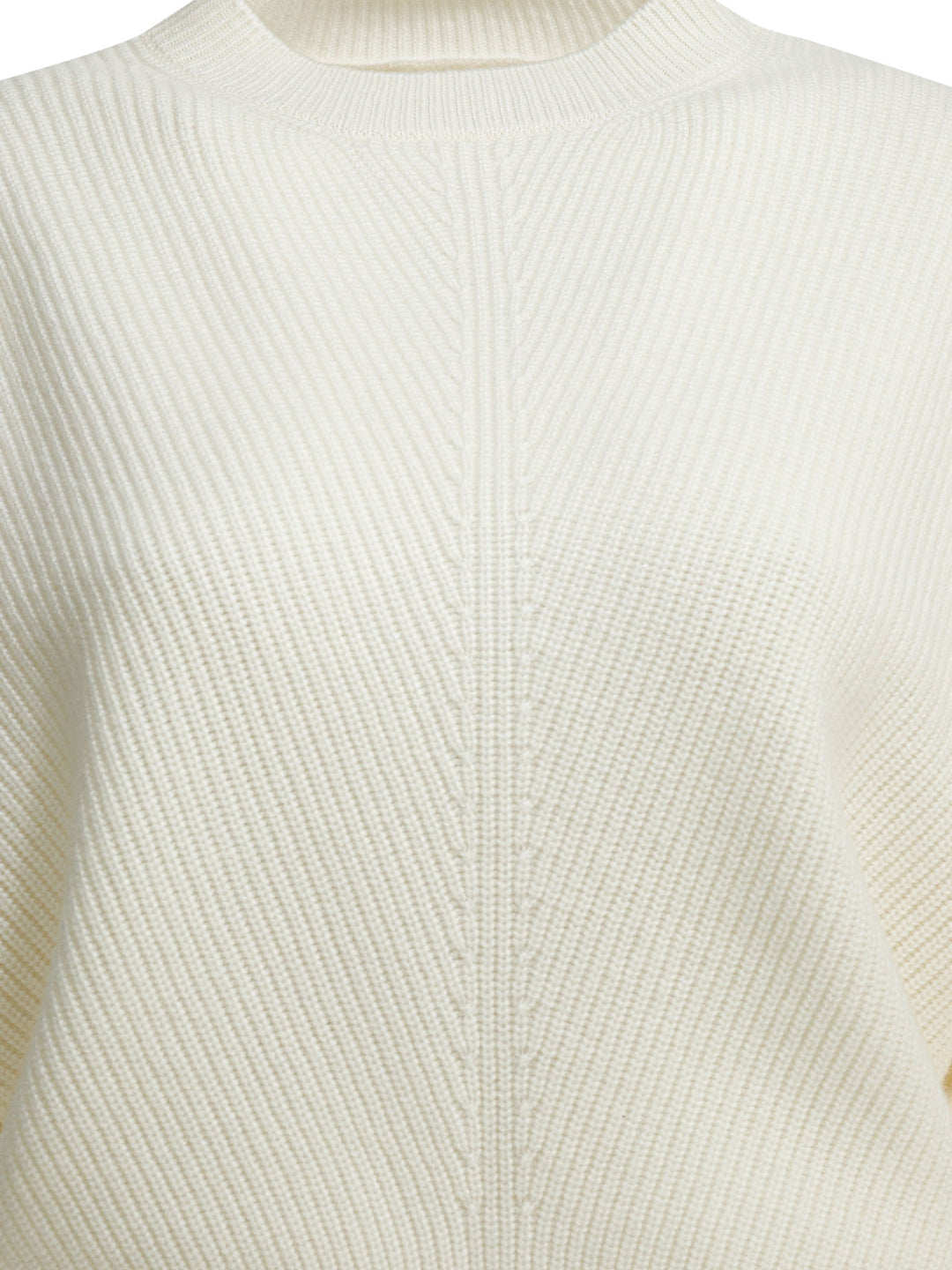 Sa Su Phi Cashmere Crewneck Sweater Knitwear - Bianco | c65c015292502938b175739696ced479f0578812