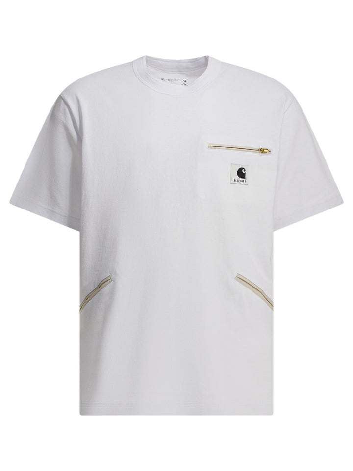 Sacai Carhartt Wip T-shirts - Bianco | 198a6103aacec5cc292165d1c7c1e12fefad525c