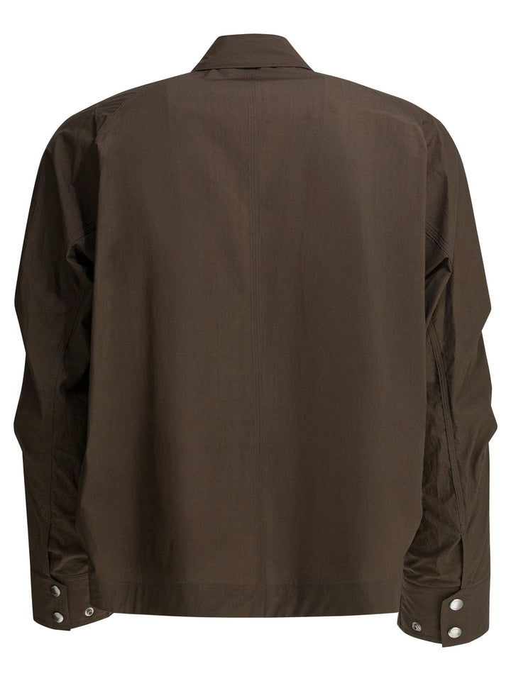 Sacai Typewriter Jackets and Coats - Marrone | 7830485ab9b23918764a50e8a316248eecb764bc