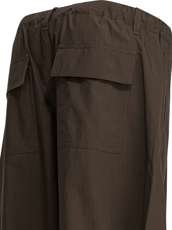 Sacai Typewriter Trousers - Marrone | 9ac905e62f42375fa773de877b3b955f3a36c83d
