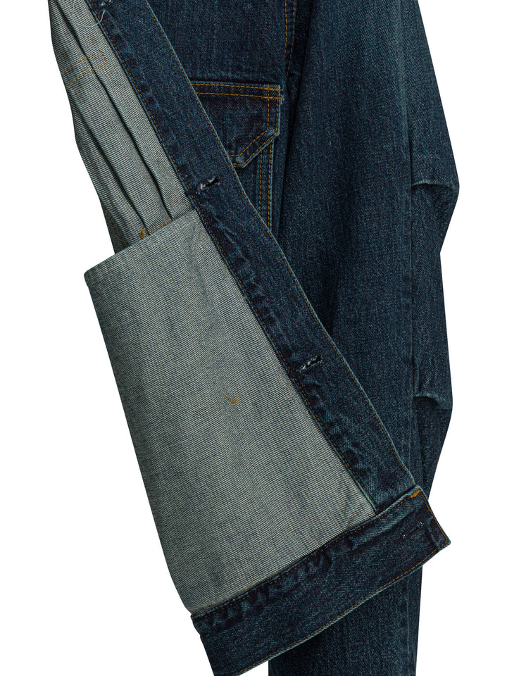 Sacai Denim Jacket Jackets and Coats - Blu | f5aad41c919087140b4fe628995fcdeac54edf6a