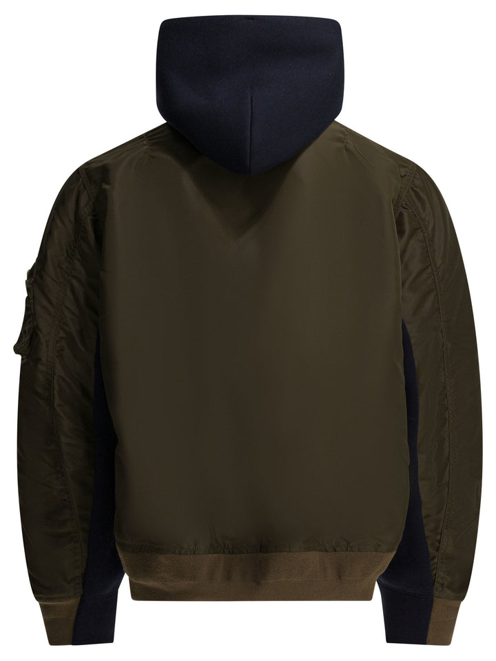 Sacai Multicolor Lightweight Jacket Jackets and Coats - Blu | b84c1e3e6549982decf1d51fc6790ece94cd0af5