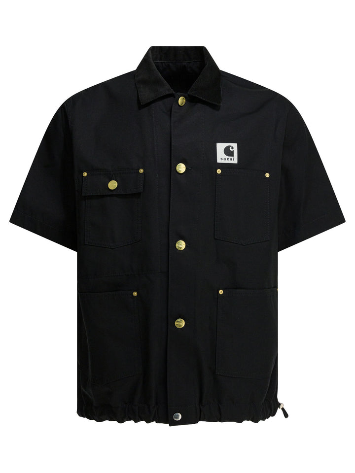 Sacai Carhartt Wip Duck Jackets and Coats - Nero | f4dc38fd33adbdcd98f703c1754ef5745869a013
