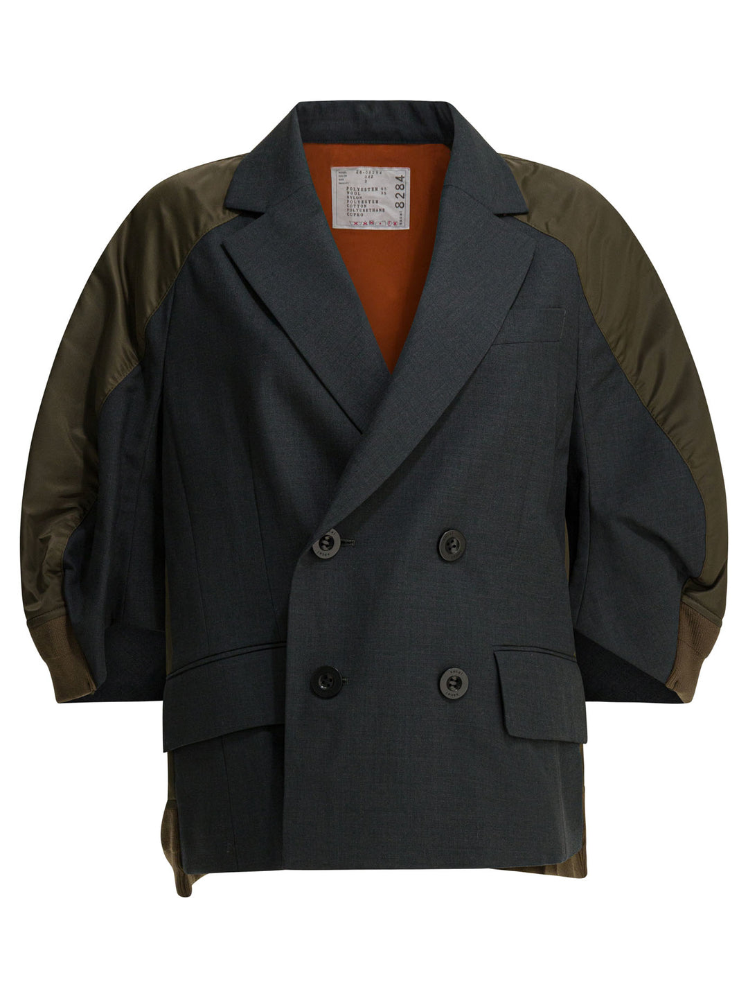 Sacai Sacai X Suiting Jackets and Coats - Grey | 93a44e3e3f0e90b8a8c46e04c7fec2ad393d59f8
