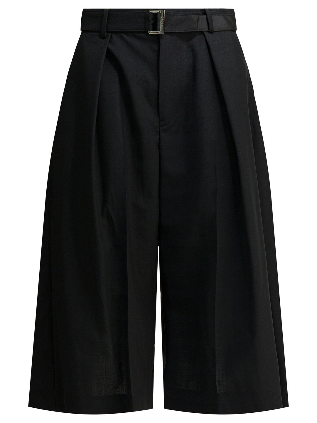 Sacai Tailored Short Pants Trousers - Nero | acb6f47303db368517c1877ff0467ee1b0d691a2