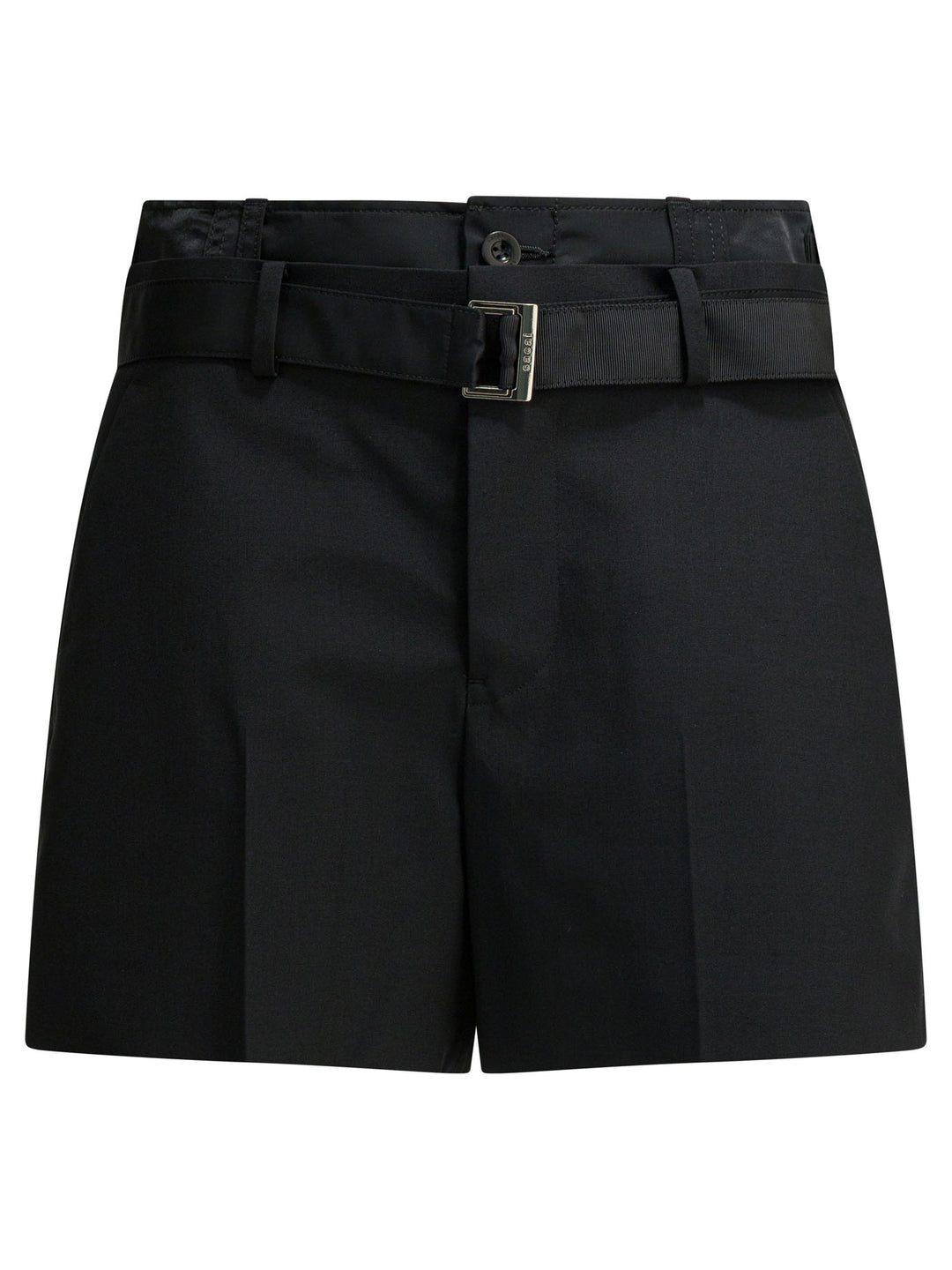 Sacai Sacai X Suiting Shorts - Nero | 139393c57b17afea6b7af524a6a005f3457ffc76