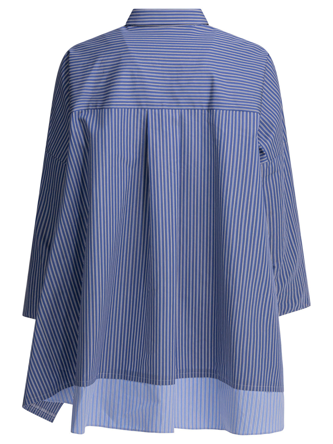 Sacai Casual Striped Shirt Shirts - Light blue | a5aef40f9a727a8dffc18cc41f095f42ffea7440