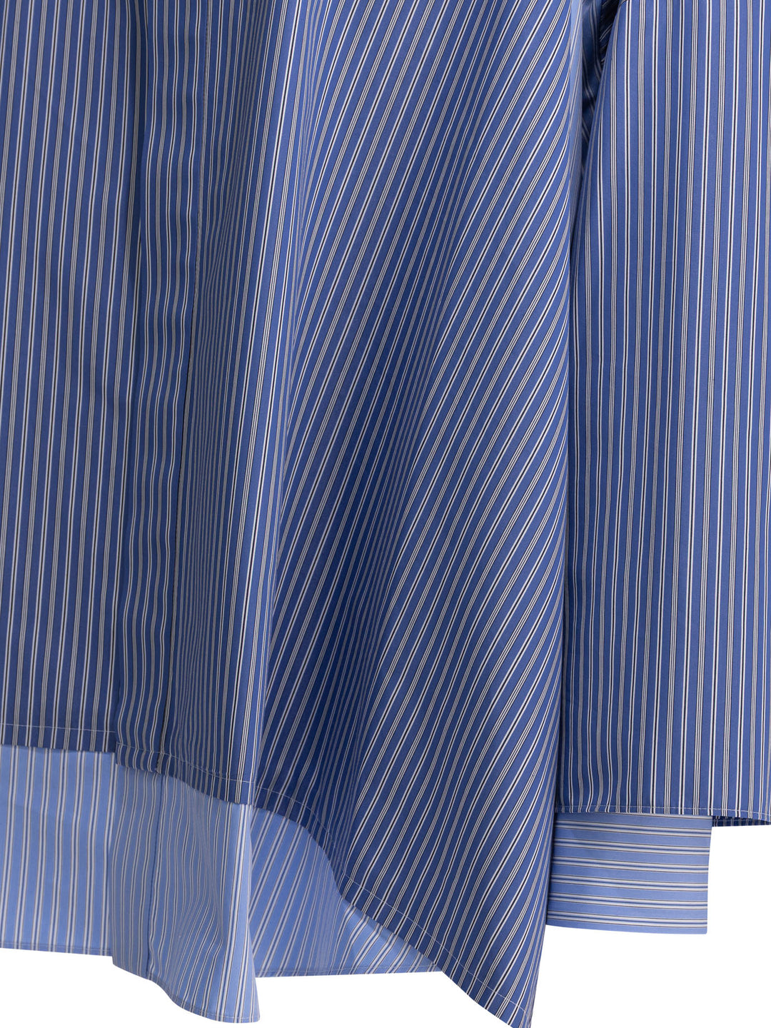 Sacai Casual Striped Shirt Shirts - Light blue | 9f76942435b4a18d46e84f5ac2dfabad58041368