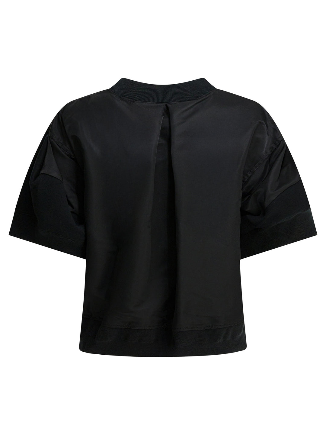 Sacai Crew-Neck T-Shirt T-shirts - Nero | c6e38f1bb1e16bd6537a15e2fe5f67c9baba7719