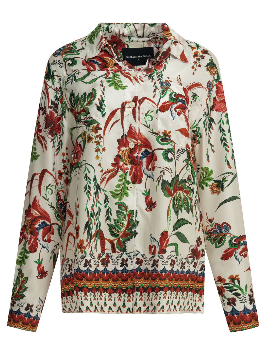 Samantha Sung  Shirts - Bianco | 745ed45ebeea59a2e9a3bb1c45c4b5405615f4f3