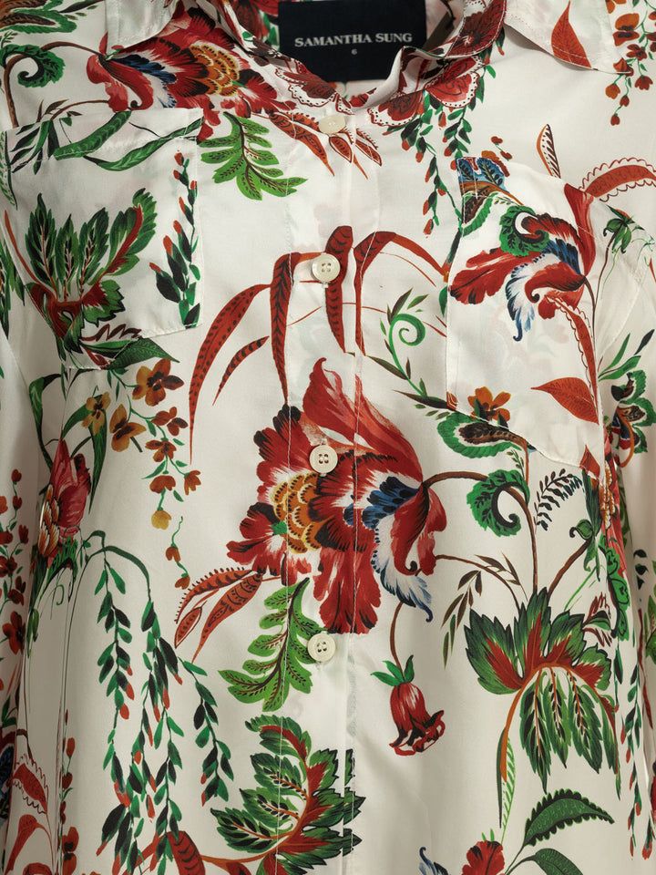 Samantha Sung  Shirts - Bianco | fcdab98970f49c4bbaa92ffe1c282775a5fc31f6