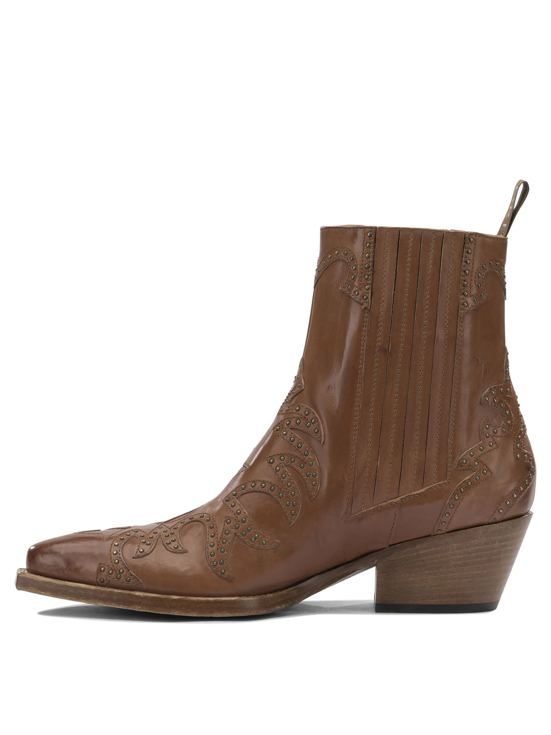 Sartore Leather Cowboy Boots Boots and Ankle Boots - Marrone | 2aa15e44f40817a94995f3054882c31e0a8002c0