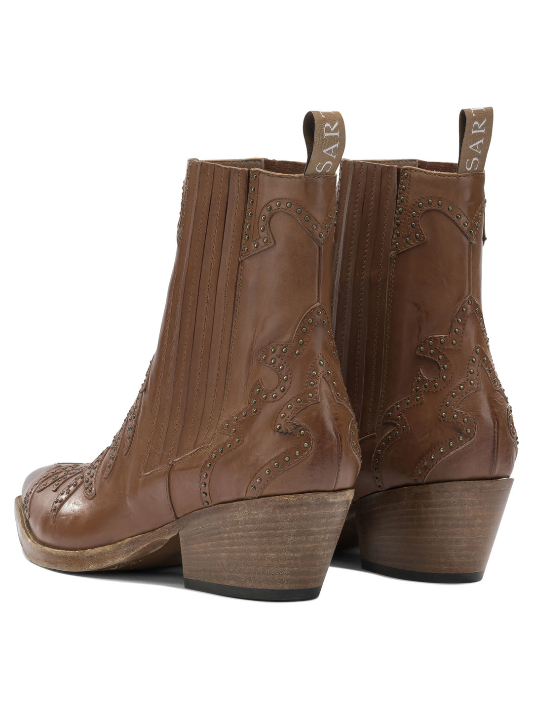 Sartore Leather Cowboy Boots Boots and Ankle Boots - Marrone | d6948c9f46806b1c8f763a6f4094036b1257e0ed