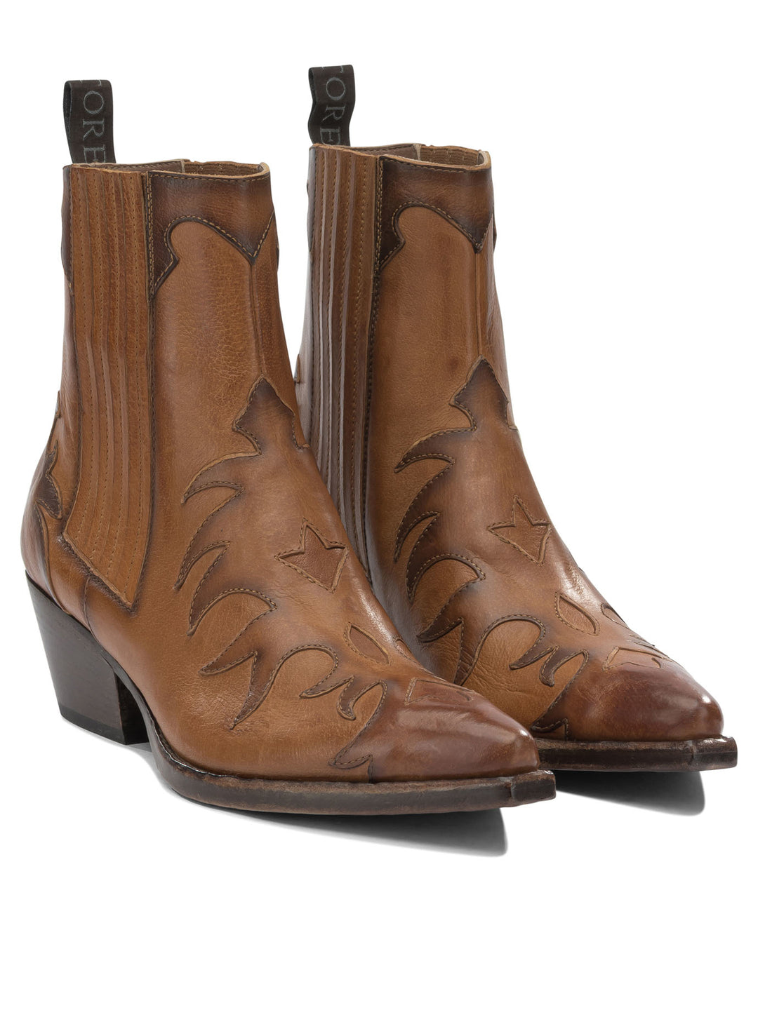 Sartore Leather Cowboy Boots Boots and Ankle Boots - Marrone | 50f8456ff6327ff21724ad3239df9f73fe42eaff