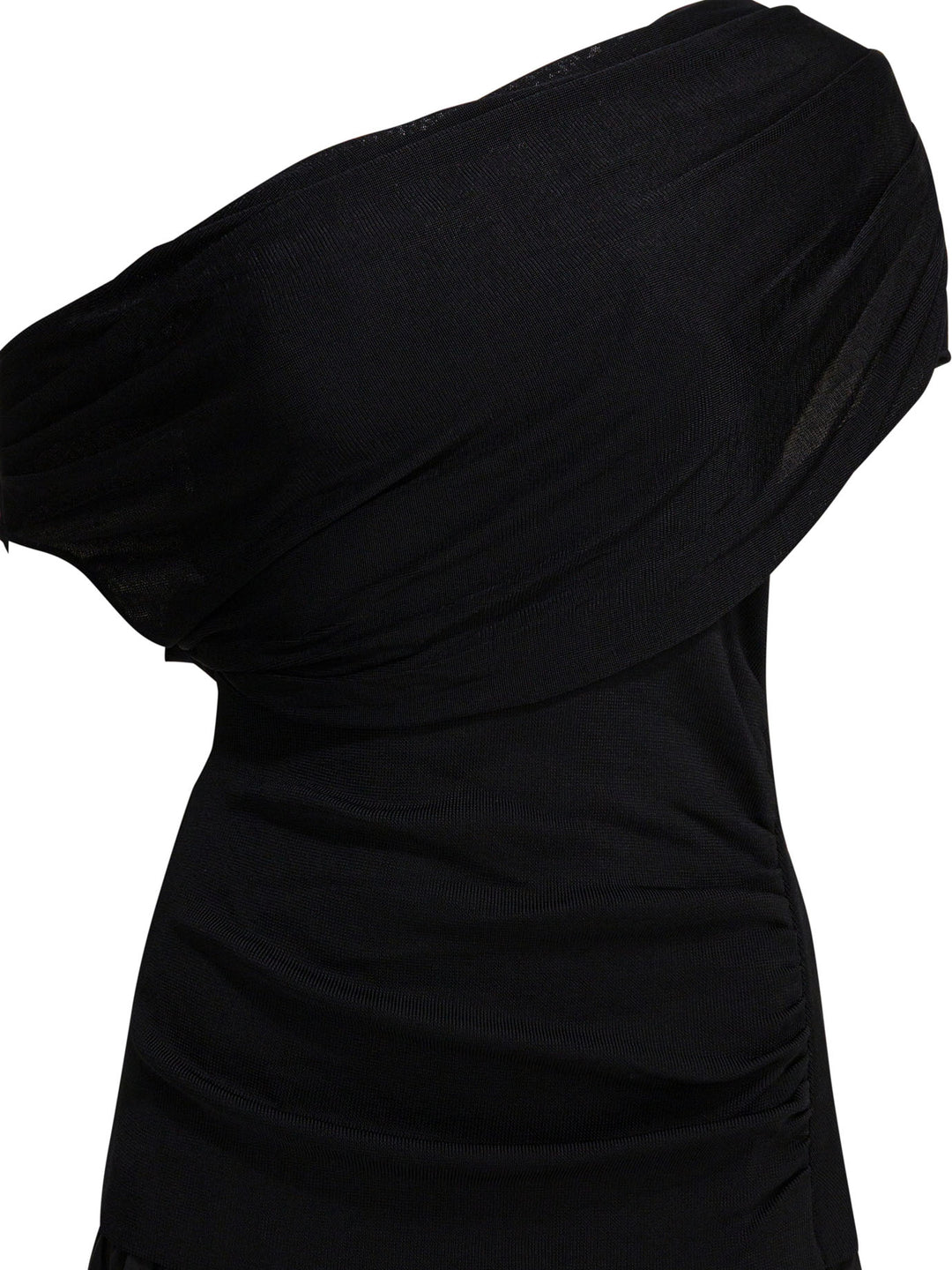 Self-Portrait Draped Midi Dress Abiti - Nero | 37ab51545aca77897a60dd0d97d41a5c518b7b20