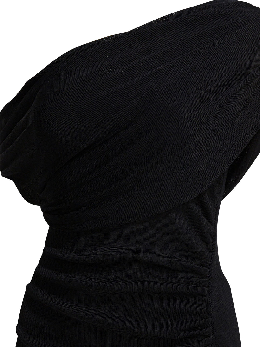 Self-Portrait Draped Midi Dress Abiti - Nero | 0a5c78c57effcdf1cc023c93487ead968838897e