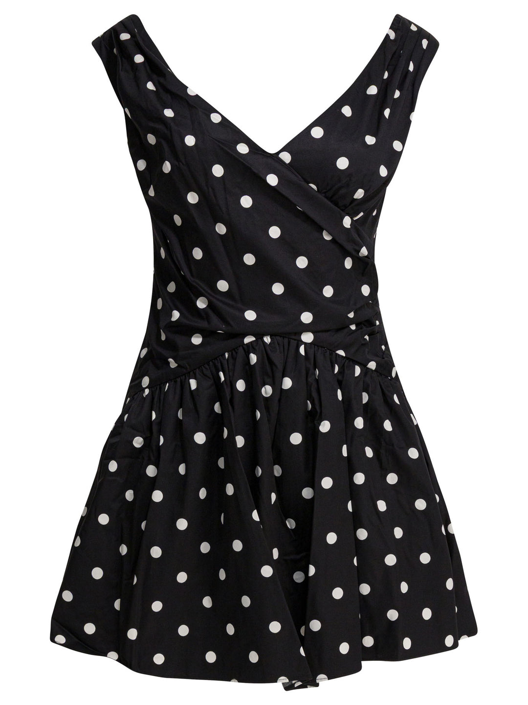 Self-Portrait Polka Dot Flared Dress Abiti - Nero | 3d948c49ae237bc8744c5cd0f55a1a7c6bd42151