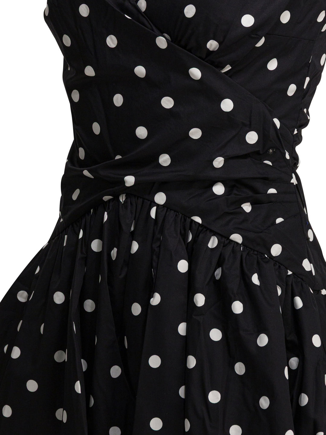 Self-Portrait Polka Dot Flared Dress Abiti - Nero | f3cead797f10e28f2876c33471f5107f7a47781f
