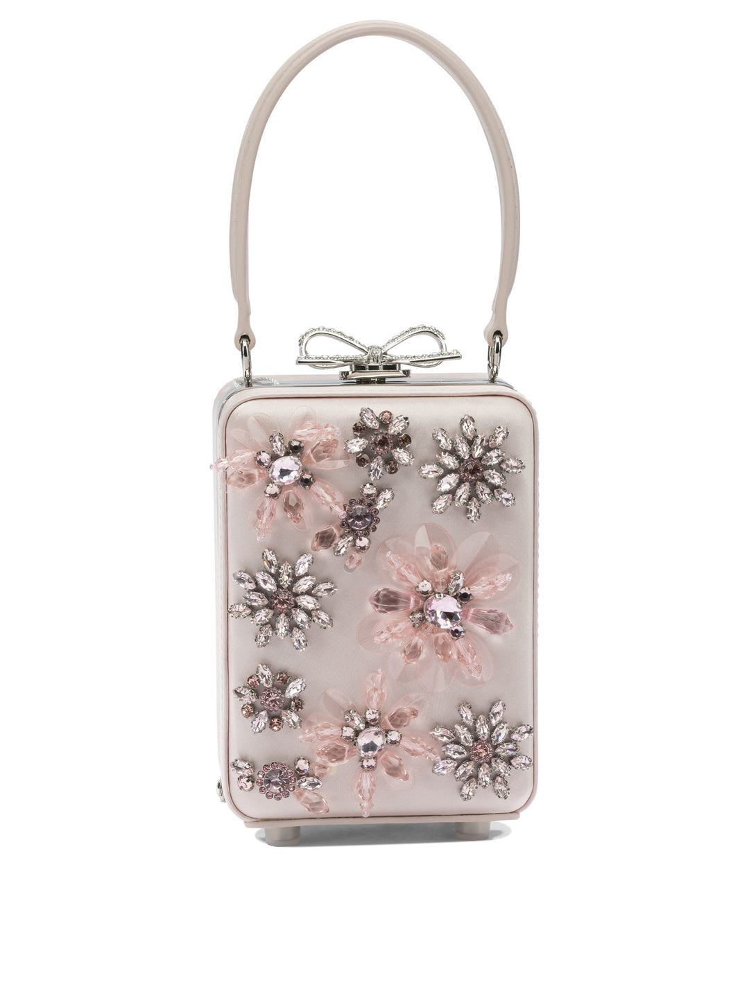 Self-Portrait Satin Mini Handbag Handbags - Rosa | aa8a3b8a1ba634373d19ee33b9aaee6ab9bba922