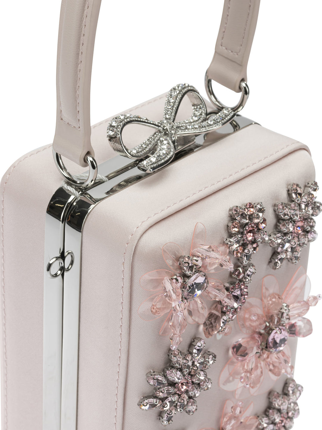 Self-Portrait Satin Mini Handbag Handbags - Rosa | 8be94dbbdde78bc21a05f1d307d5f2131069751c