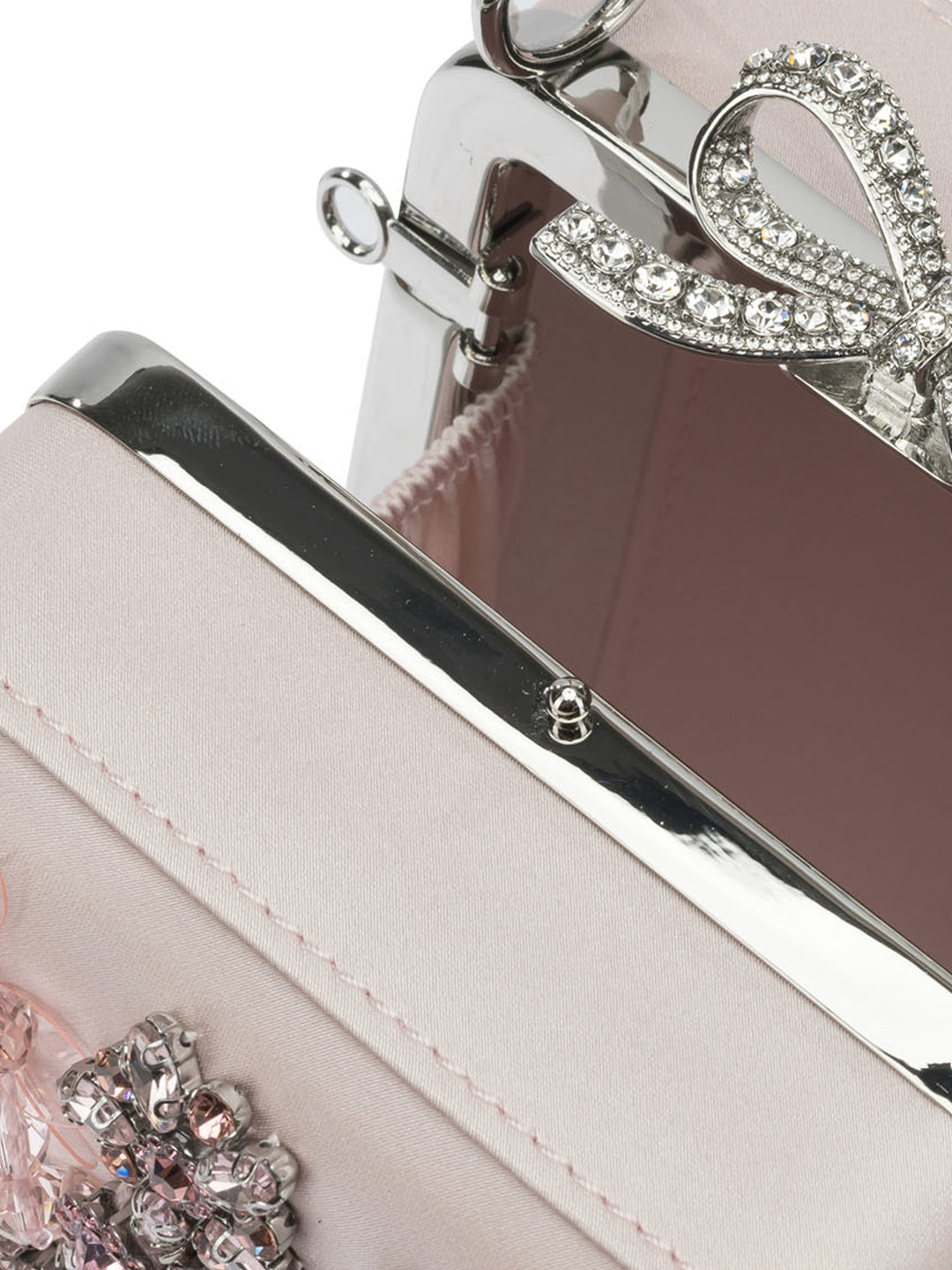 Self-Portrait Satin Mini Handbag Handbags - Rosa | 754acf12ce6568a5819e846e5dd86100e4ed7782