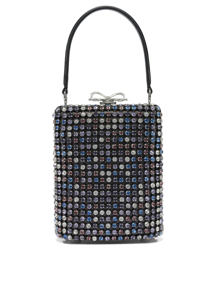 Self-Portrait Mini Multi Crystal Handbag Handbags - Nero | 6ea3de4c78ece0733d561d348b426bd63a83dd34