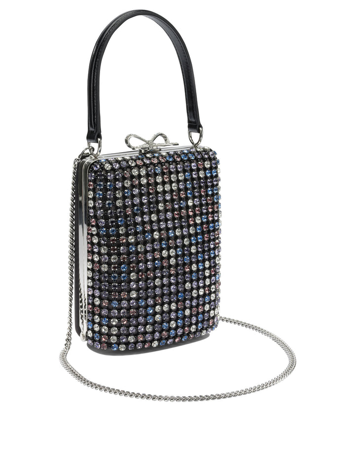Self-Portrait Mini Multi Crystal Handbag Handbags - Nero | c291d10633e1552a110a75647d4fbd40921d13f0